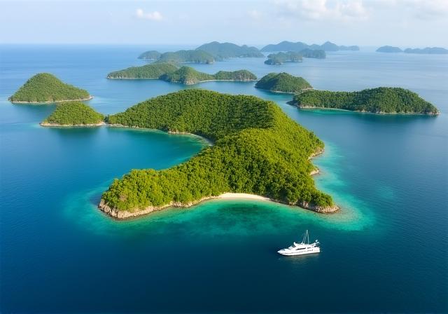 Untouched islands of the Mergui Archipelago