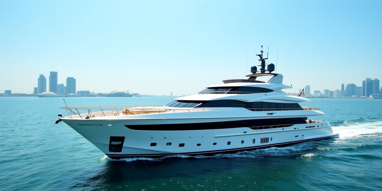 Luxury yacht at sunset reflecting legal elegance