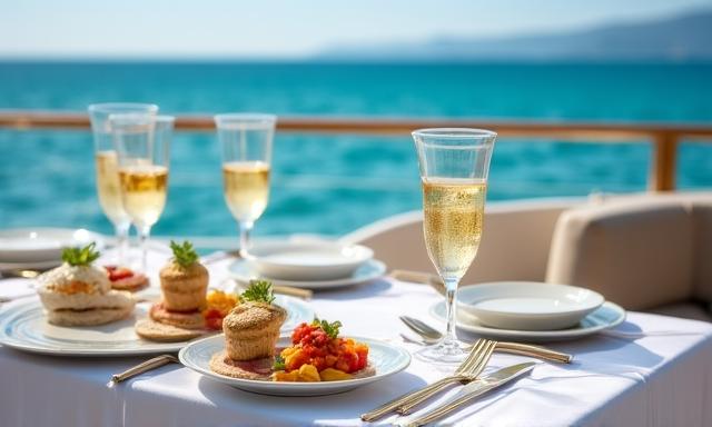Luxury yacht lifestyle experience
